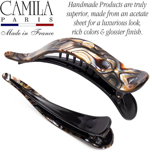 French Hair Clip Alligator Style Durable Secure Grip Elegant Accessories main image 7